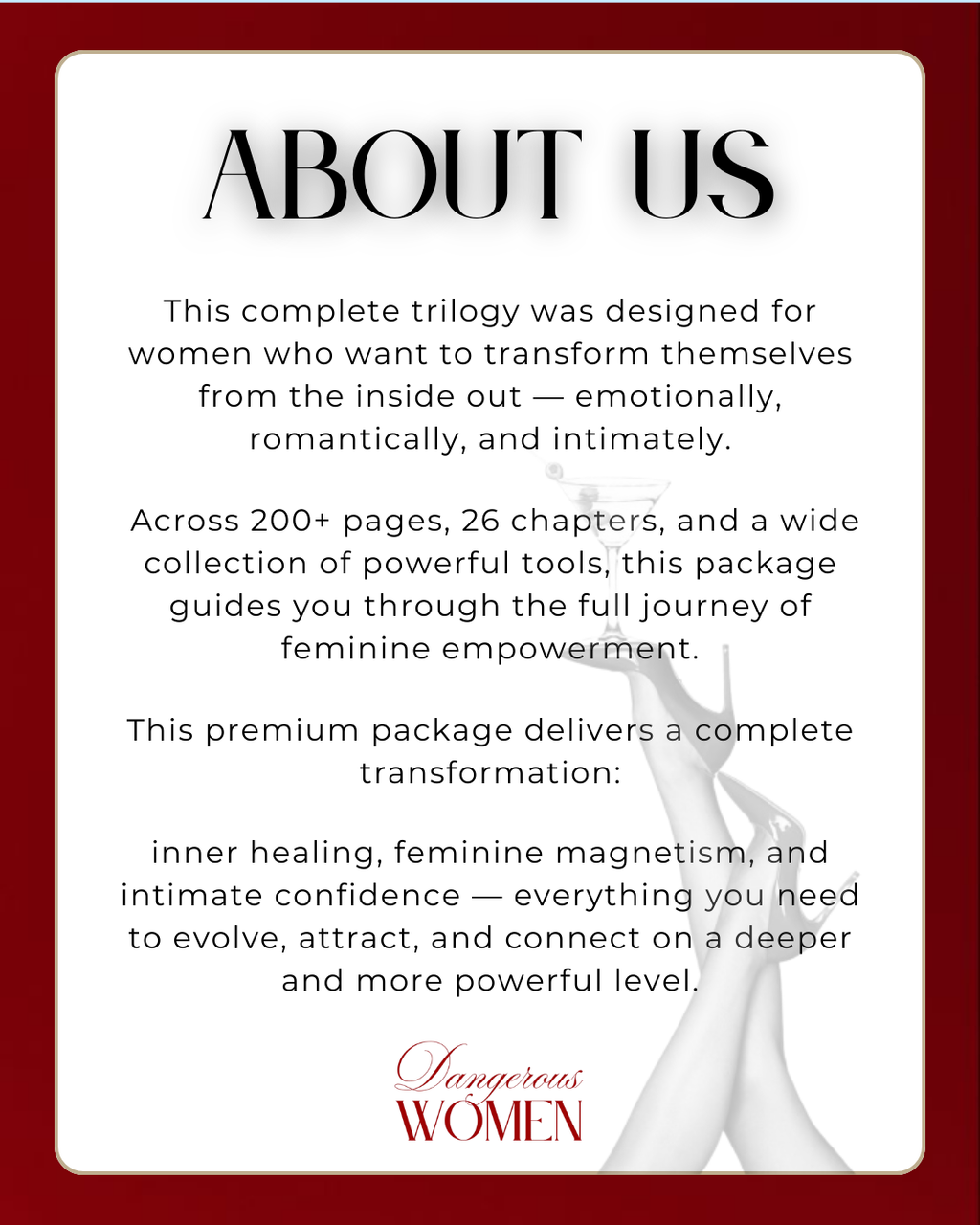 Dangerous Women Premium Pack